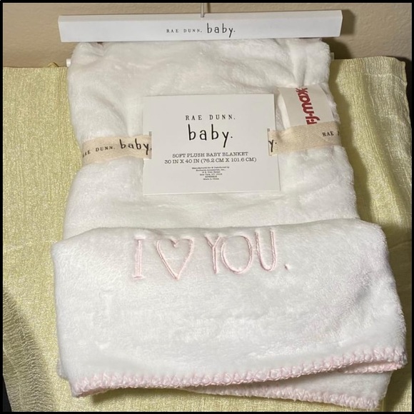 Rae Dunn Other - Rae Dunn I ❤️ YOU Baby Blanket